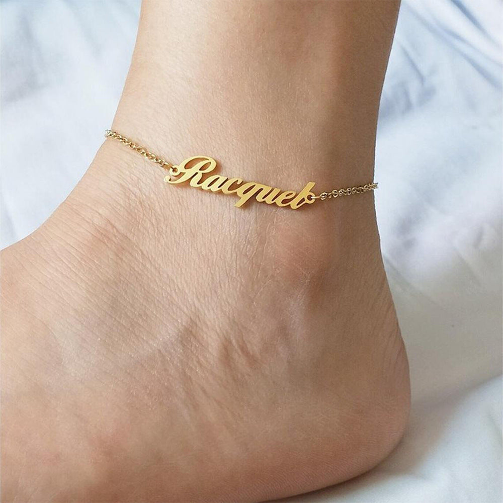 Personalized Anklet Bracelet